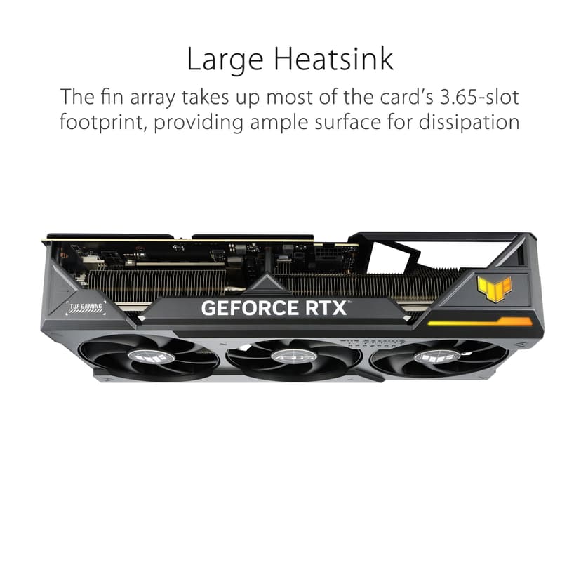 ASUS GeForce RTX 4080 Super TUF Gaming OC (16GB GDDR6X/PCI Express 4.0/2640MHz/23000MHz) - 5