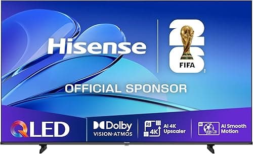 Hisense QLED 43 43E7Q 4K Ultra HD Smart TV VIDAA WiFi Dolby Vision HDMI 2.1