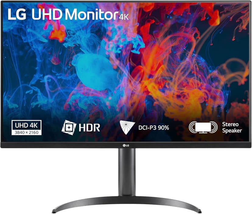 Lg 32ur550K-B - Monitor, 4k, 32 Zoll (81 Cm), VA-Panel, (3840 X 2160), 60 Hz, 4 Ms (gtg), DcI-P3, 90 %, Schwenkbar, Schwarz (32ur550K-b) - 1
