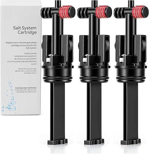 Lot de 3 cartouches pour système de sel – Cartouche de re…