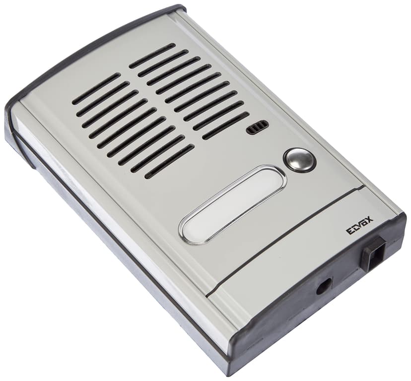 VIMAR 885G Intercom System, Door Entry Kit for One-Family, with 4+1-Conductor Connection, Contains Cover Plate with 1 Button, Electronic Unit, Wall-Mounted Interphone, Transformer, white - 4