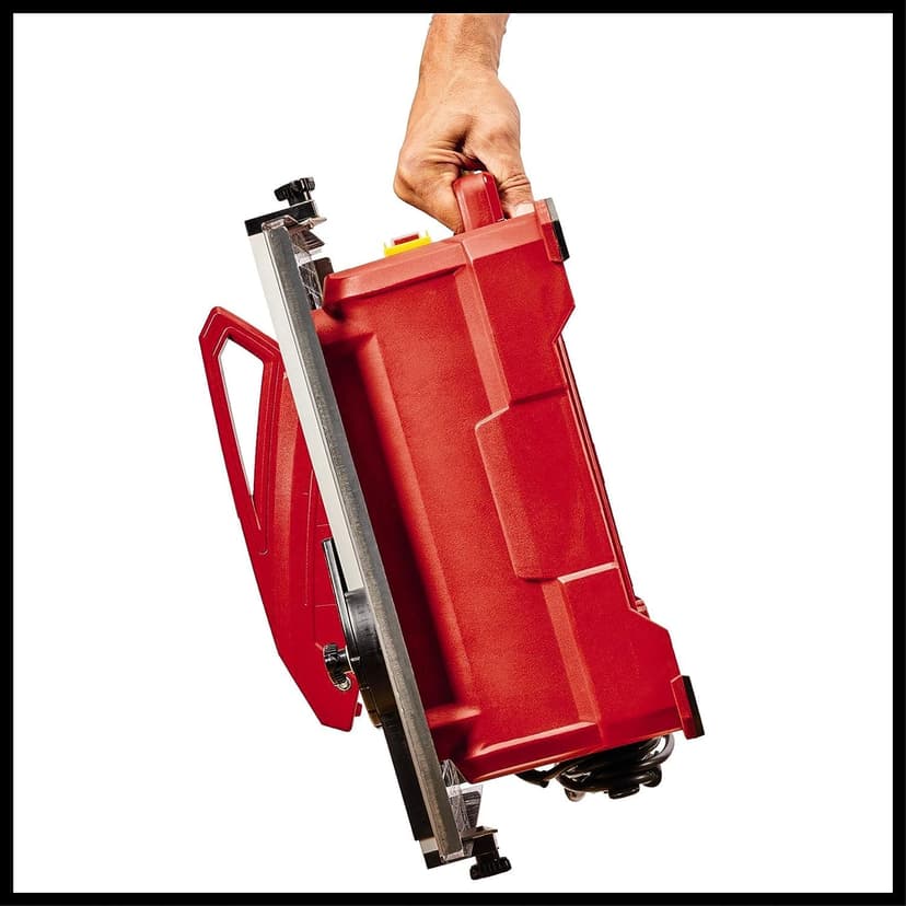 Einhell Fliesenschneidmaschine TC-TC 800 (800 W, 2.950 min-1, neigbarer Edelstahltisch mit Winkelskala, verstellbarer Winkelanschlag, Parallelanschlag mit Skala, inkl. Diamanttrennscheibe Ø 180) - 5