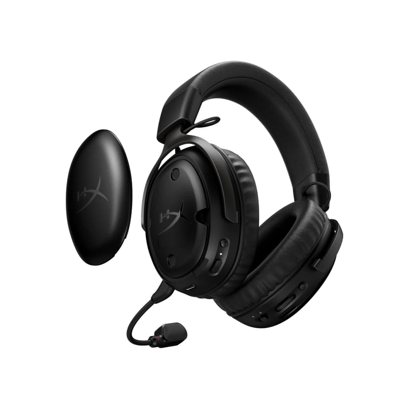HyperX Cloud III S, Casque Gaming sans Fil, Bluetooth/2,4 GHz, PC/PS5/Xbox, jusqu'à 200h de Batterie, transducteurs 53 mm, DTS, Micro 10 mm, Noir - 7