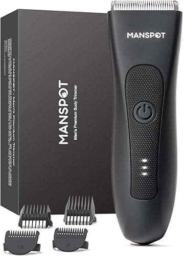 MANSPOT Tondeuse Corps Homme, Tondeuse Intime Homme Étanc…