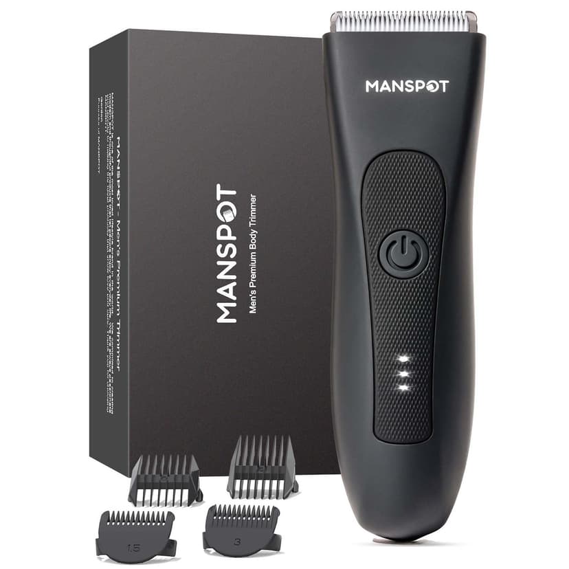 MANSPOT Tondeuse Corps Homme, Tondeuse Intime Homme Étanc… - 1