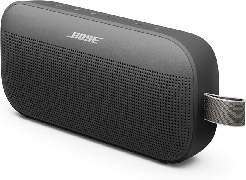 Bose SoundLink Flex Portable Bluetooth Speaker (2nd Gen), Portable Outdoor Speaker with Hi-Fi Audio, Up to 12 Hours Battery Life, Waterproof and Dustproof, Black - 1
