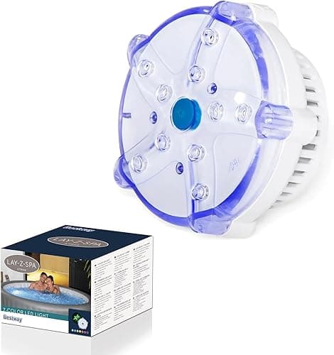 Lay-Z-Spa LED Light Accessory for Hot Tubs, 7 Colour Underwater Light (2 Modes)