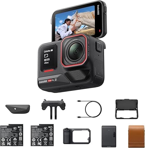 Insta360 Ace Pro 2 Flash Print Bundle - 8K Waterproof Act…