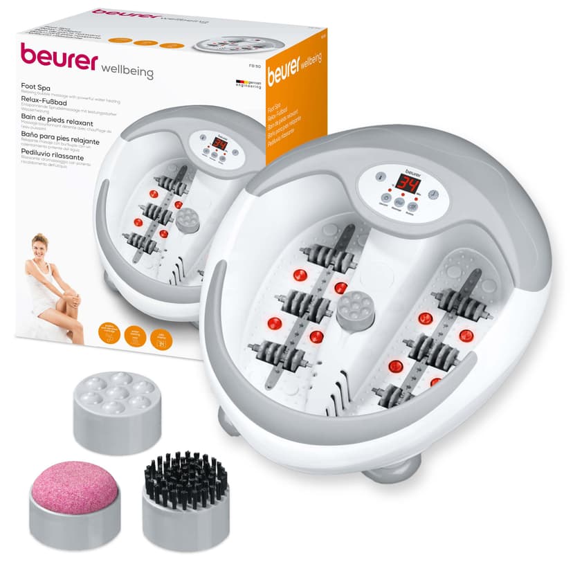 Beurer FB50 Foot Spa With Water Heater, Footbath With Inf… - 1