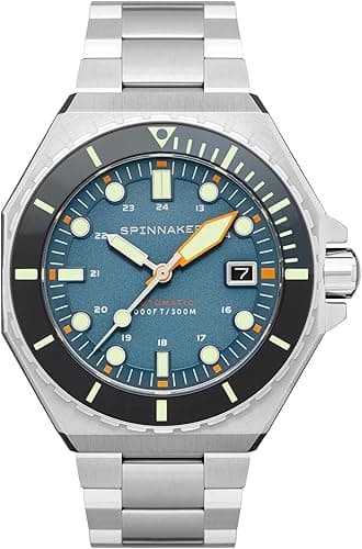 Spinnaker Dumas Men's Blue Yonder Japanese Automatic 44mm…