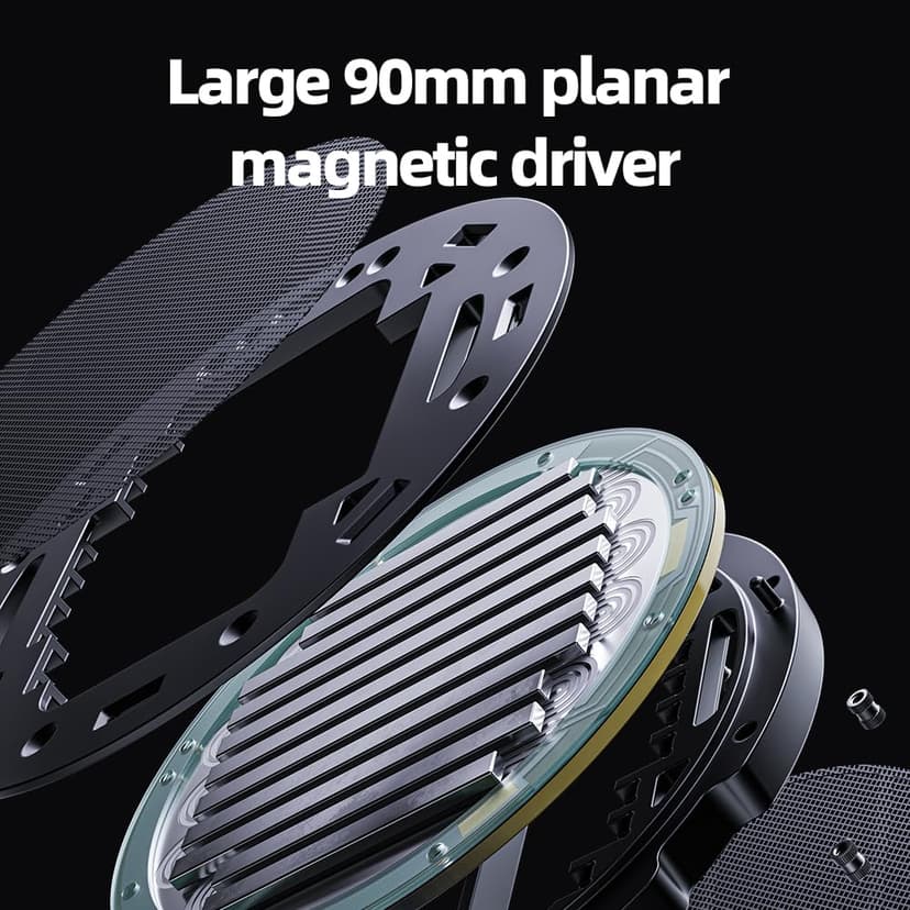FIIO FT5 Casque magnétique planaire Ouvert 90 mm - 4