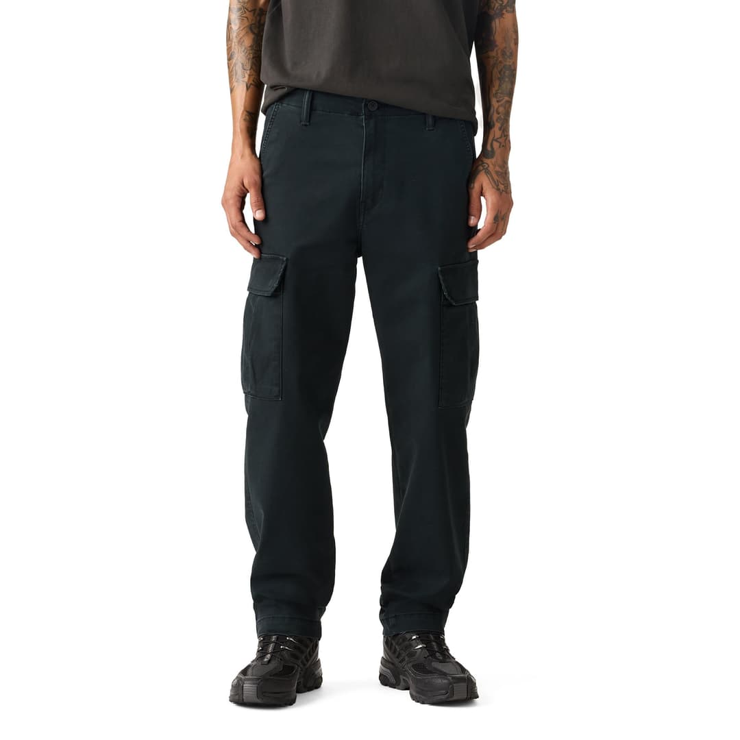 Levi's Herren Xx Cargo Taper T3 Hose, Mineral Black, 36 W / 32 L