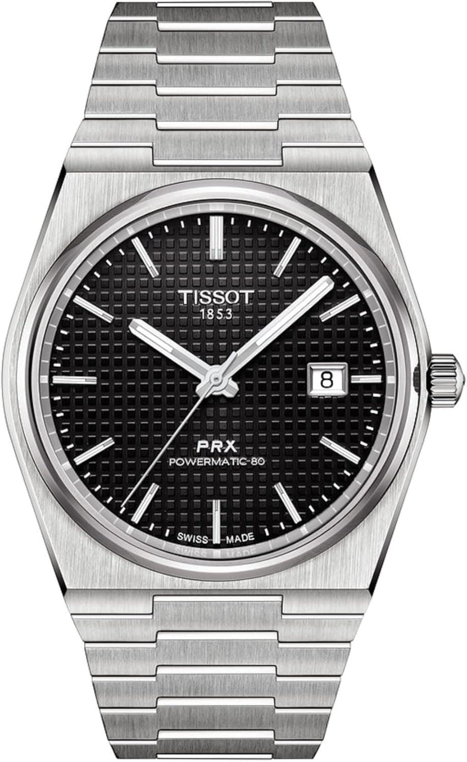 Tissot Men's Analogue Automatic Watch PRX Swiss Made