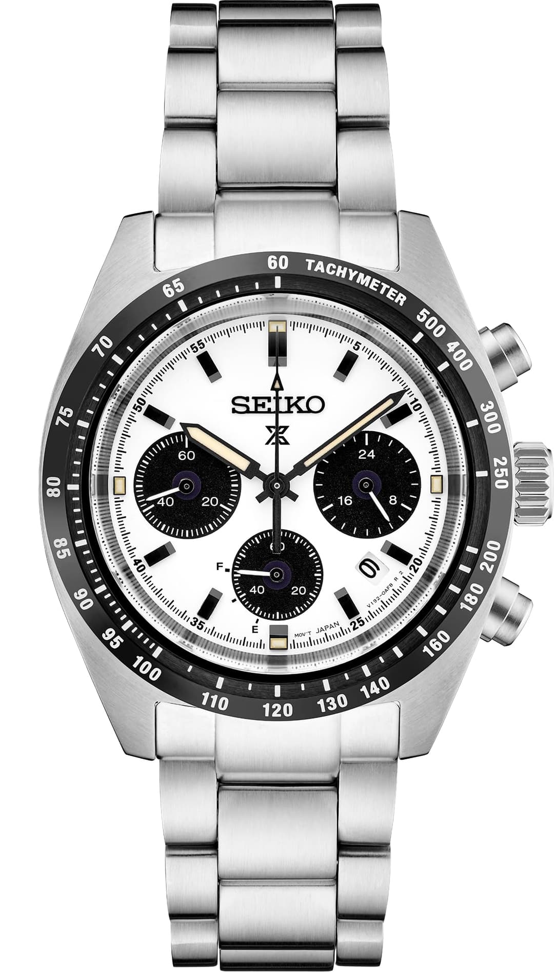 SEIKO Hommes Analogique Quartz Montre avec Bracelet en Ac…