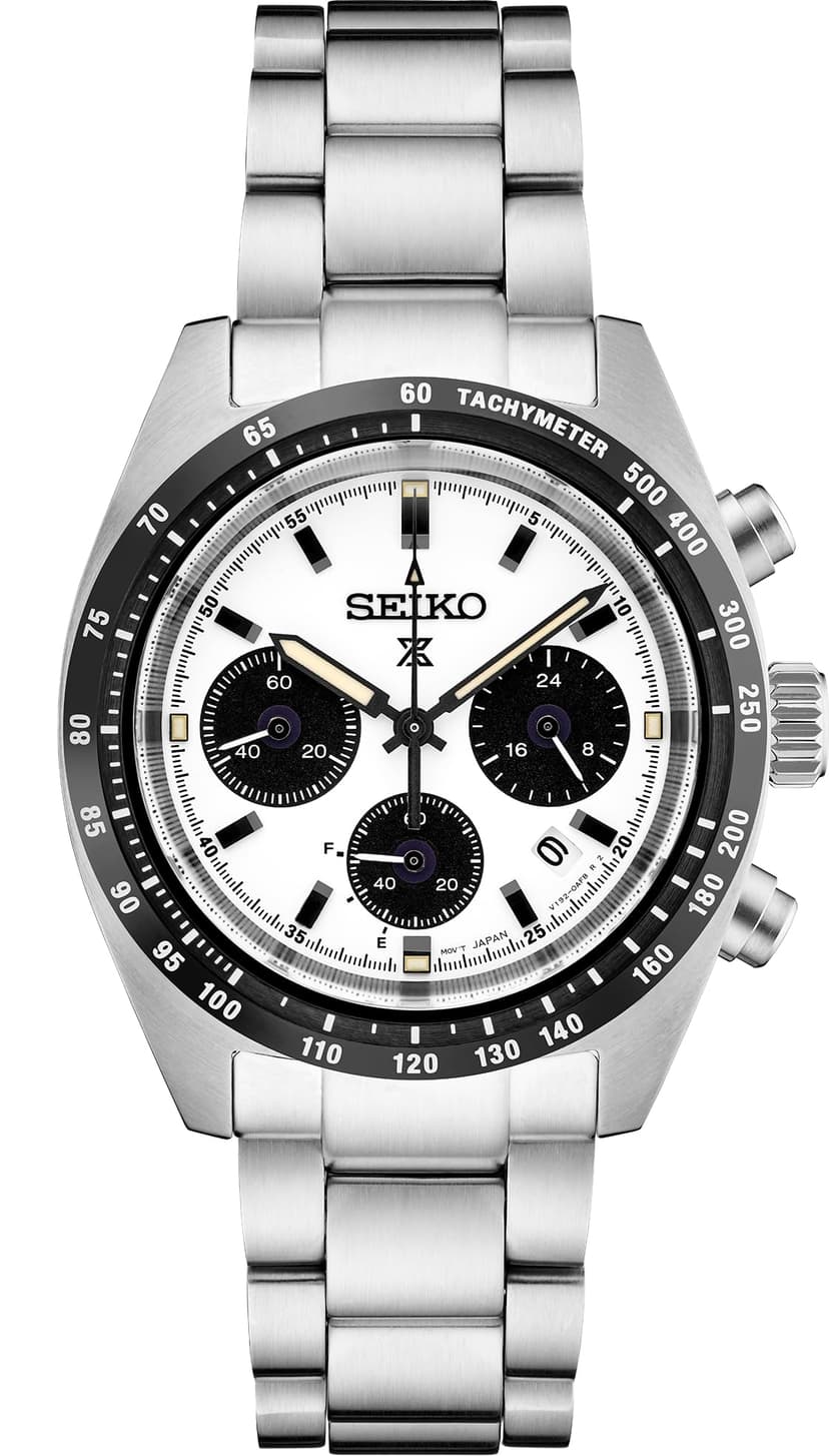 SEIKO Hommes Analogique Quartz Montre avec Bracelet en Ac… - 1