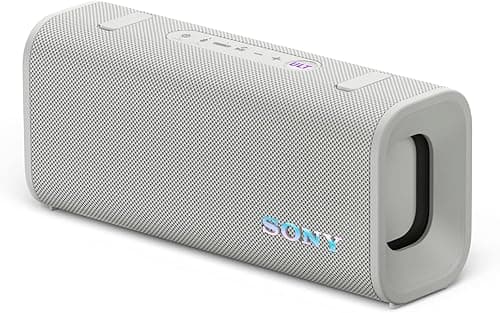 Sony ULT FIELD 3 - Portable Bluetooth Speaker with ULT POWER SOUND, 24hr Battery, IP67, Waterproof, Dustproof, Shockproof, Detachable Shoulder Strap, Compact - Off-White