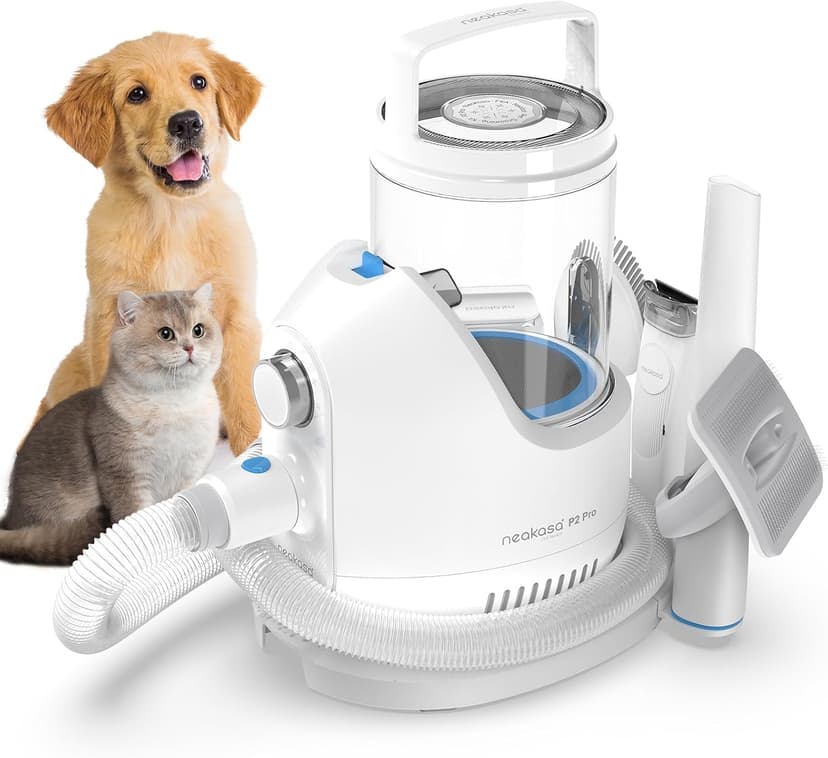 Neakasa P2 Pro Dog Clippers with Vacuum Cleaner Quiet Trimmer New Generation Professional Pet Grooming Kit Pet Hair Trimmer with 5 Tools - 1