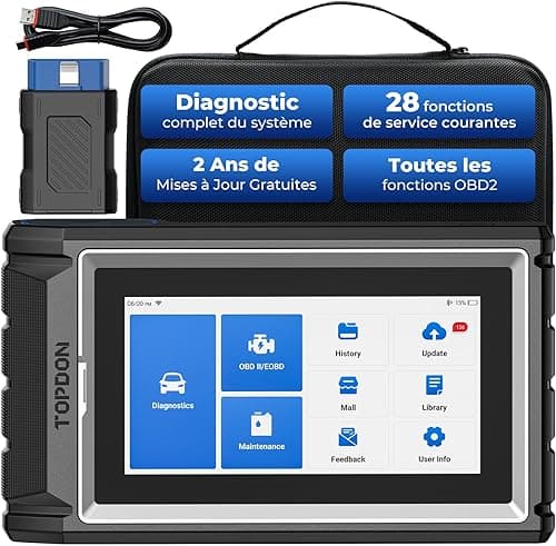 TOPDON ArtiDiag800 BT 2 Outil de Diagnostic de Voiture sa…