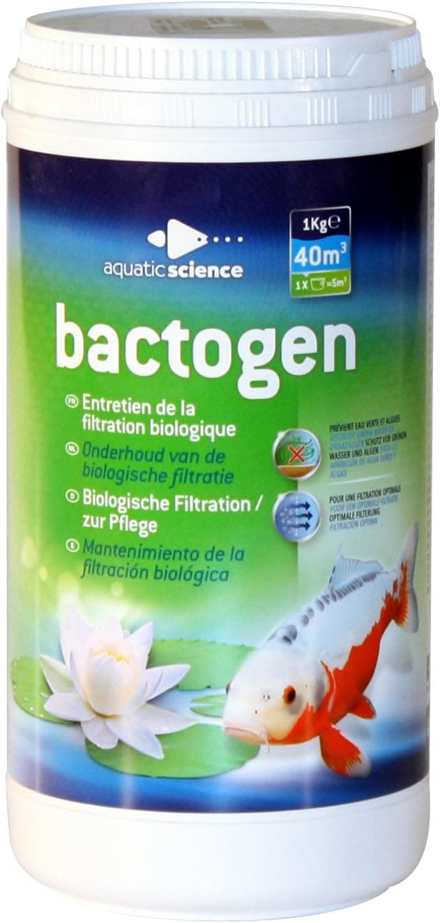 Aquatic Science NEOBAC040B Bactogen, Vert Et Bleu, 10 x 10 x 20.5 cm - 1