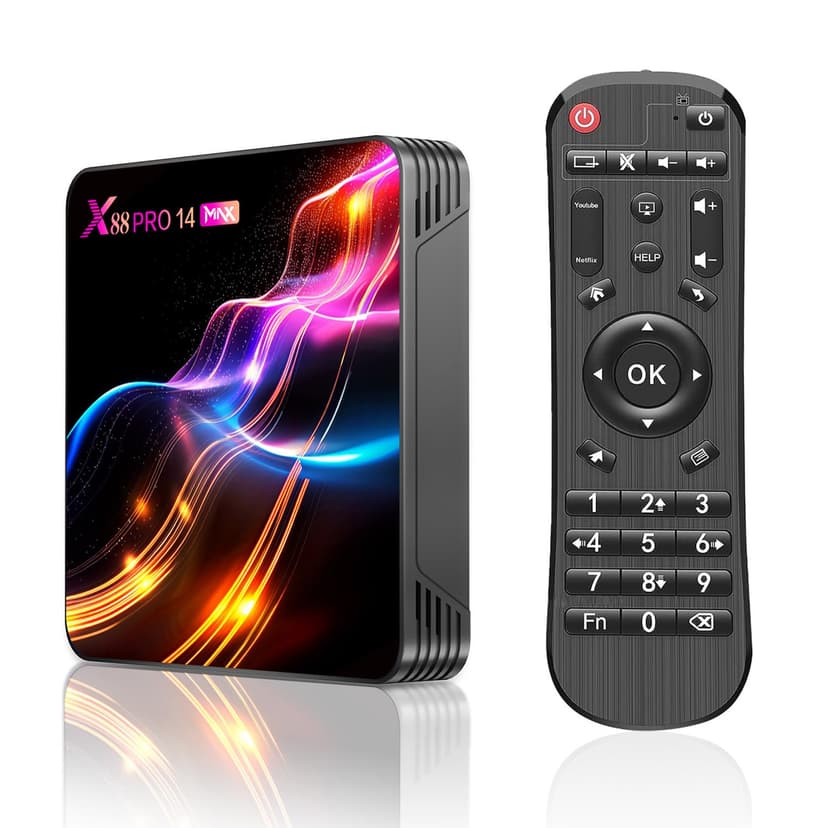Android TV Box,X14 Pro Max Android 14.0 4Go RAM 32Go ROM … - 1