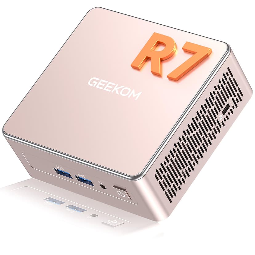 GEEKOM A5 Mini PC, AMD Ryzen 7 5825U (8C/16T, fino a 4.5G… - 1