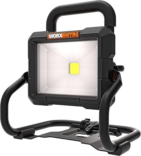 WORX WX026.9 LED Work Light, 0W, 20V, Grey, 23 x 26 x 24.5cm