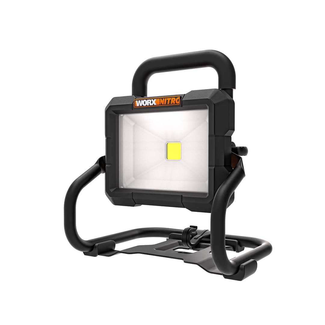 WORX WX026.9 LED Work Light, 0W, 20V, Grey, 23 x 26 x 24.5cm