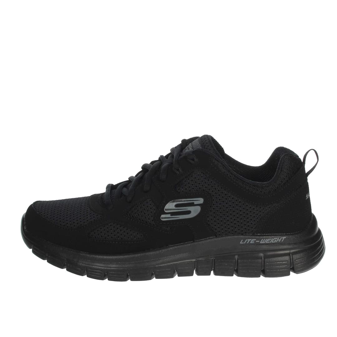 Skechers Burns Agoura, Men's Low-Top Sneakers, Black, 9 UK