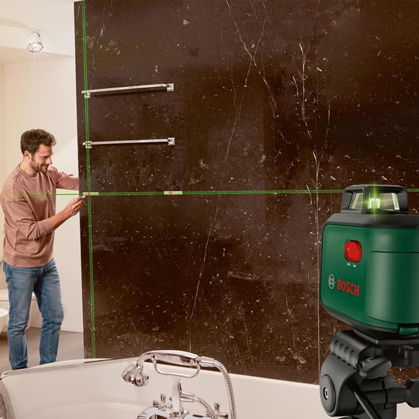 Bosch cross line laser AdvancedLevel 360 with premium tripod (3 laser lines incl. 360° for alignment throughout the entire room, in E-Commerce cardboard box) - 4