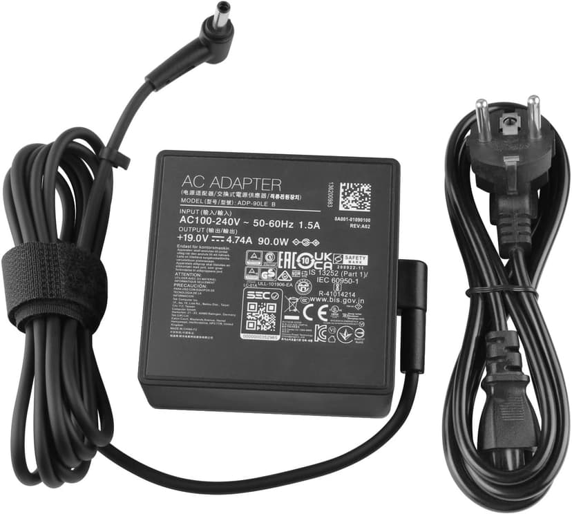 90W Chargeur Compatible avec ASUS Vivobook Pro 14 15 OLED KM3500QA M3401QA Vivobook 17X K3704 K3704VA 16X F1605VA F1605 16 OLED F1603 15X OLED S3504YA M3504YA M3504 15 M1502IA - 1