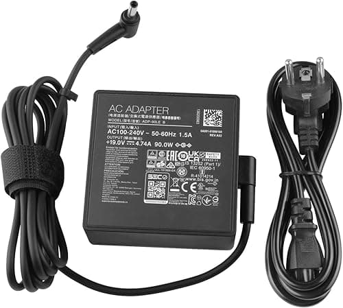 90W Chargeur Compatible avec ASUS Vivobook Pro 14 15 OLED KM3500QA M3401QA Vivobook 17X K3704 K3704VA 16X F1605VA F1605 16 OLED F1603 15X OLED S3504YA M3504YA M3504 15 M1502IA