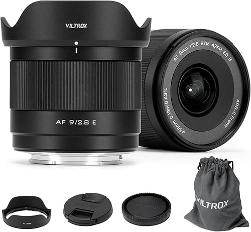 VILTROX 9mm F2.8 à Monture E Objectif pour Sony E APS-C O…