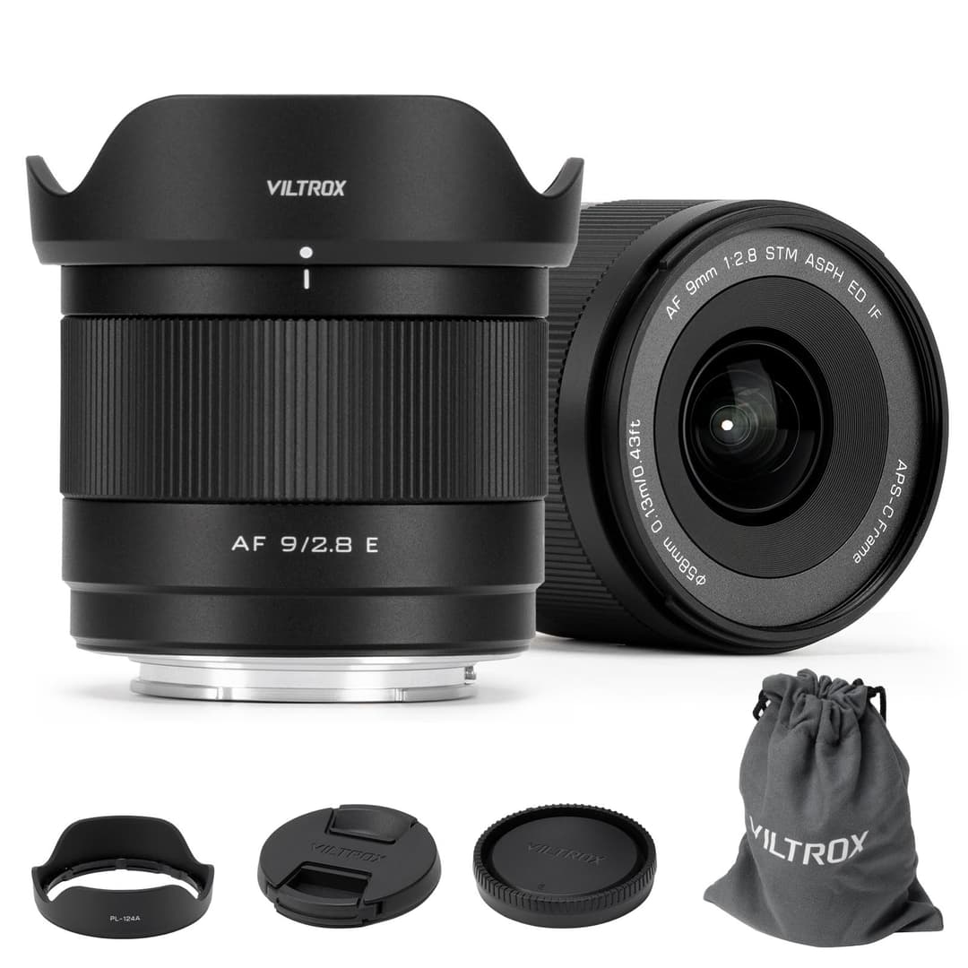 VILTROX 9mm F2.8 à Monture E Objectif pour Sony E APS-C O…