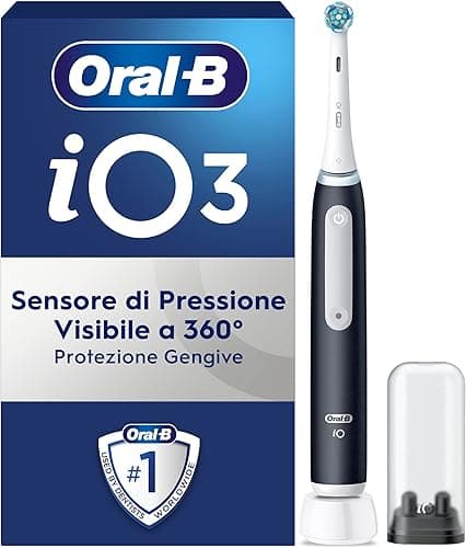 Braun Oral-B iO 3N Electric Toothbrush Black, 1 Brush