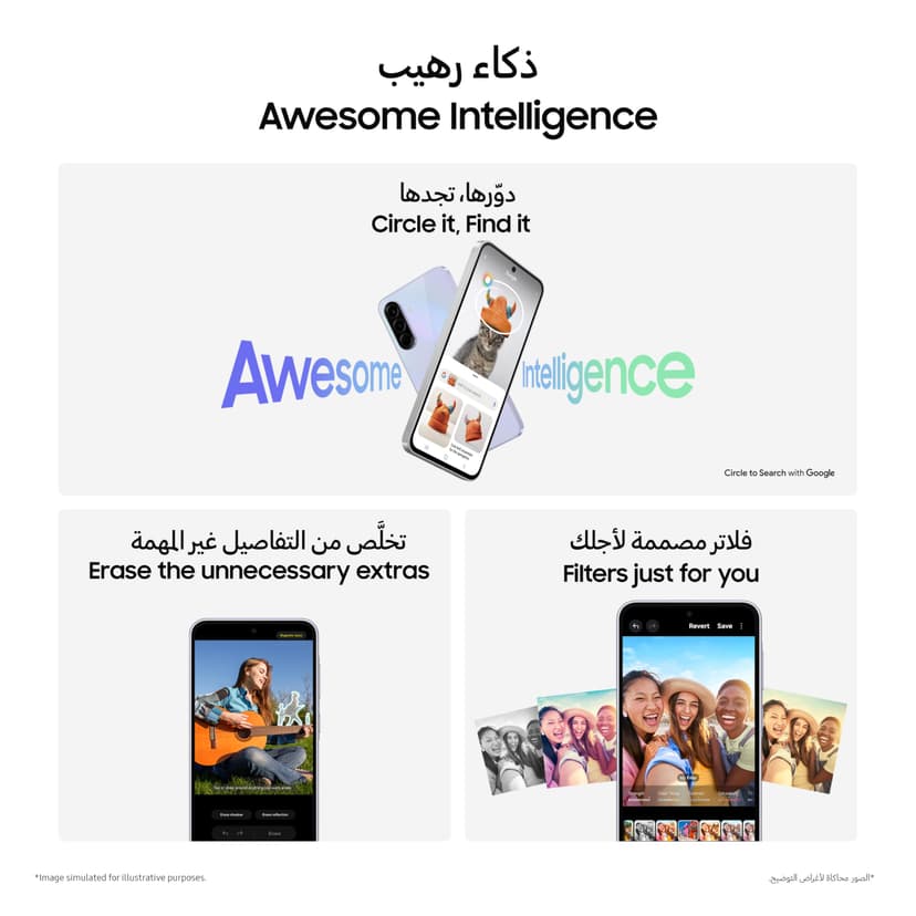 Samsung (A366 Galaxy A36 Dual 5G 256GB 8GB RAM (Awesome) Black - 5