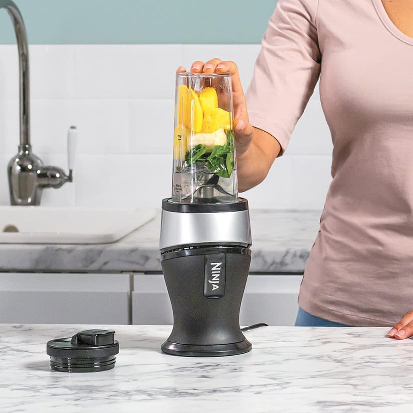 NINJA Blender QB3001 Blender & Smoothie Maker silver black (QB3001EUS) - 5