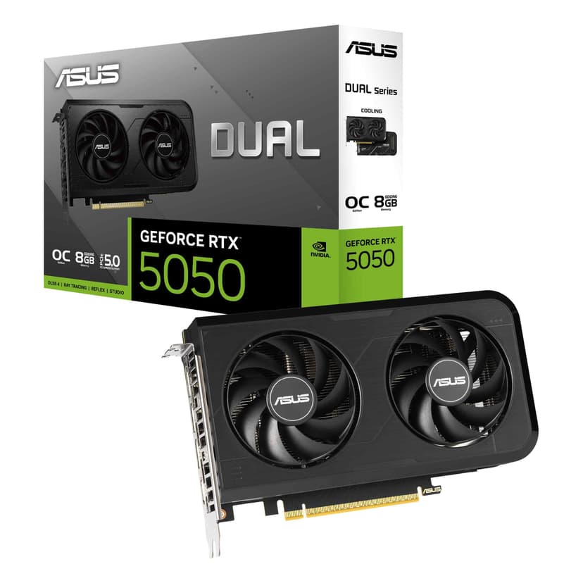 ASUS Dual GeForce RTX 5050 8GB GDDR6 OC Edition (PCIe 5.0… - 1