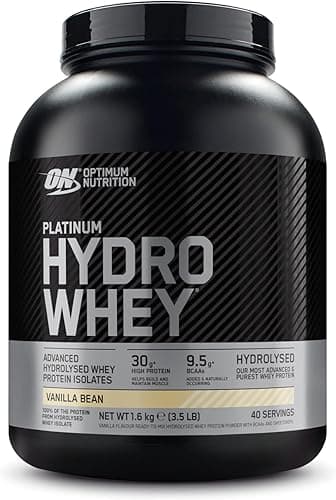 Optimum Nutrition Platinum Hydro Whey, Hydrolysed Whey Pr…