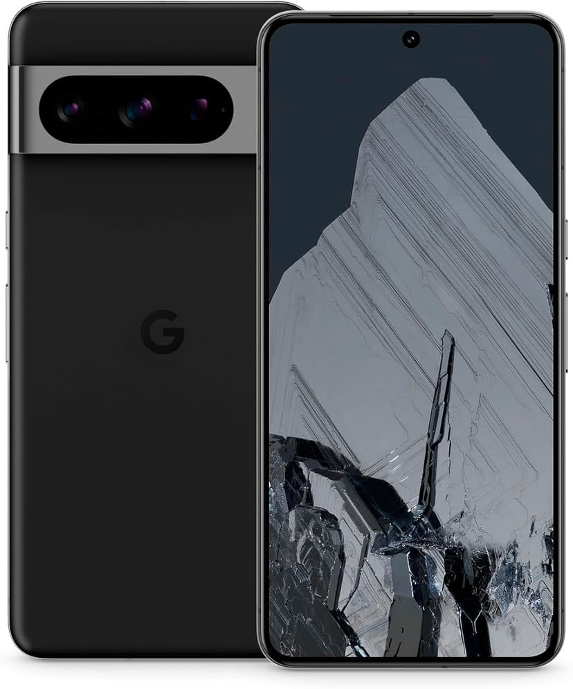 Google Pixel 8 Pro – Unlocked Android Smartphone with telephoto lens, 24-hour battery and Super Actua display – Porcelain, 256GB - 1