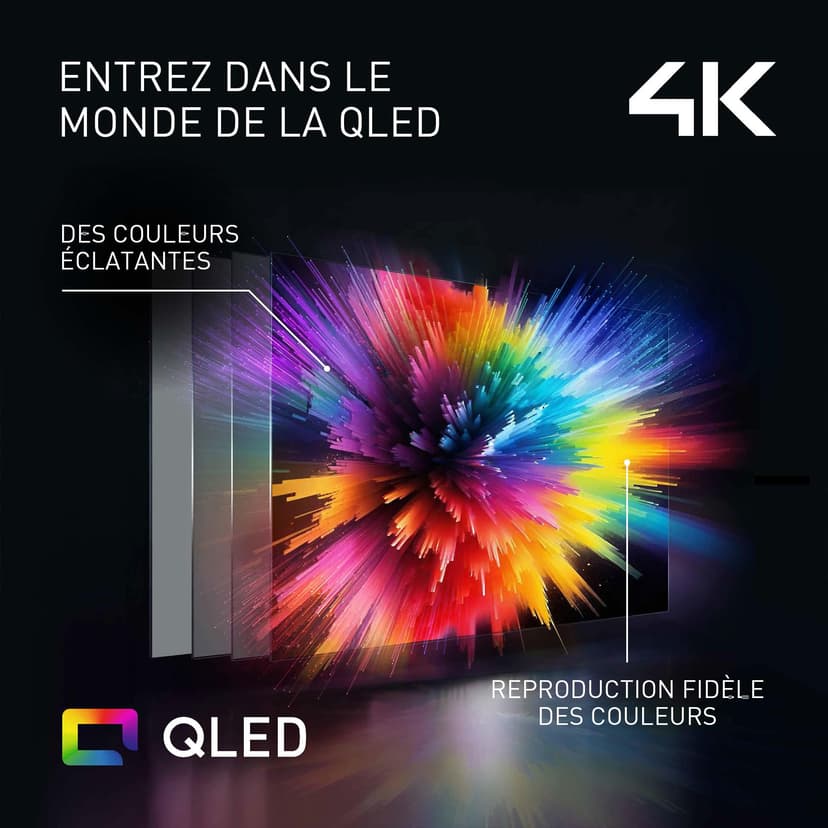 Panasonic Premium TV-55W85BEZ, Série W85B, 55 Pouces, 4K Ultra HD QLED Smart TV, 2025, 120Hz, Fire TV, Dolby Vision & Atmos, Mode Game Extreme, Controle Vocal Alexa, Support Apple, Bluetooth, Noir - 3