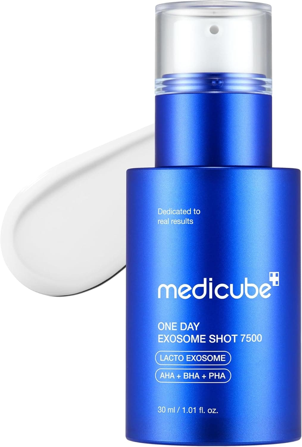 medicube Zero Exosome Shot 7,500 PPM Spicule Facial Serum | Liquid Skin Booster Serum | Exosome, AHA+BHA+PHA | Pore Care, Dead Skin Cells, Skin Texture | Korean Skin Care 30
