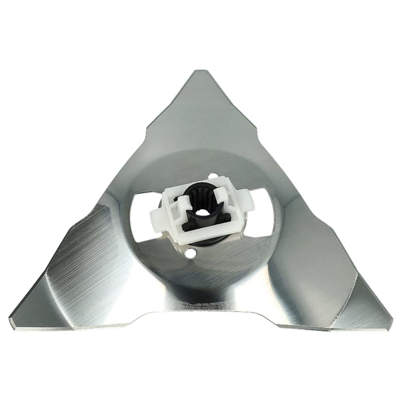 vhbw 2X Replacement Blade Compatible with Robomow RC304u, RC306, RC308, RC308PRO, RC304PRO Cordless Lawnmower - Cutter Blades, Silver, Stainless Steel - 8