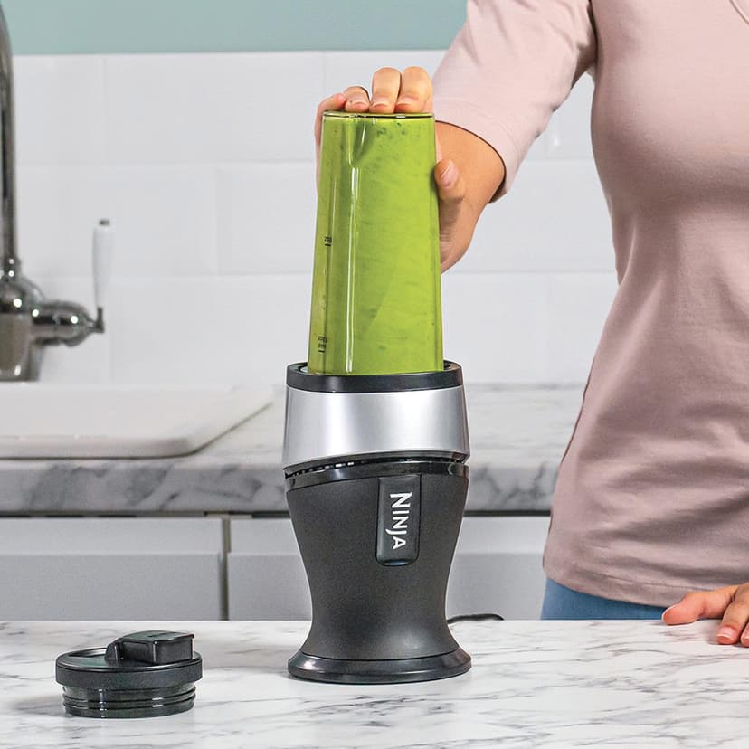 NINJA Blender QB3001 Blender & Smoothie Maker silver black (QB3001EUS) - 7