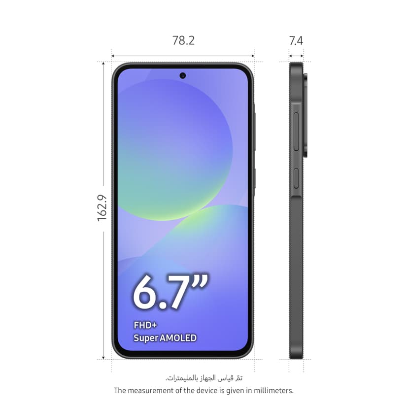 Samsung (A366 Galaxy A36 Dual 5G 256GB 8GB RAM (Awesome) Black - 2