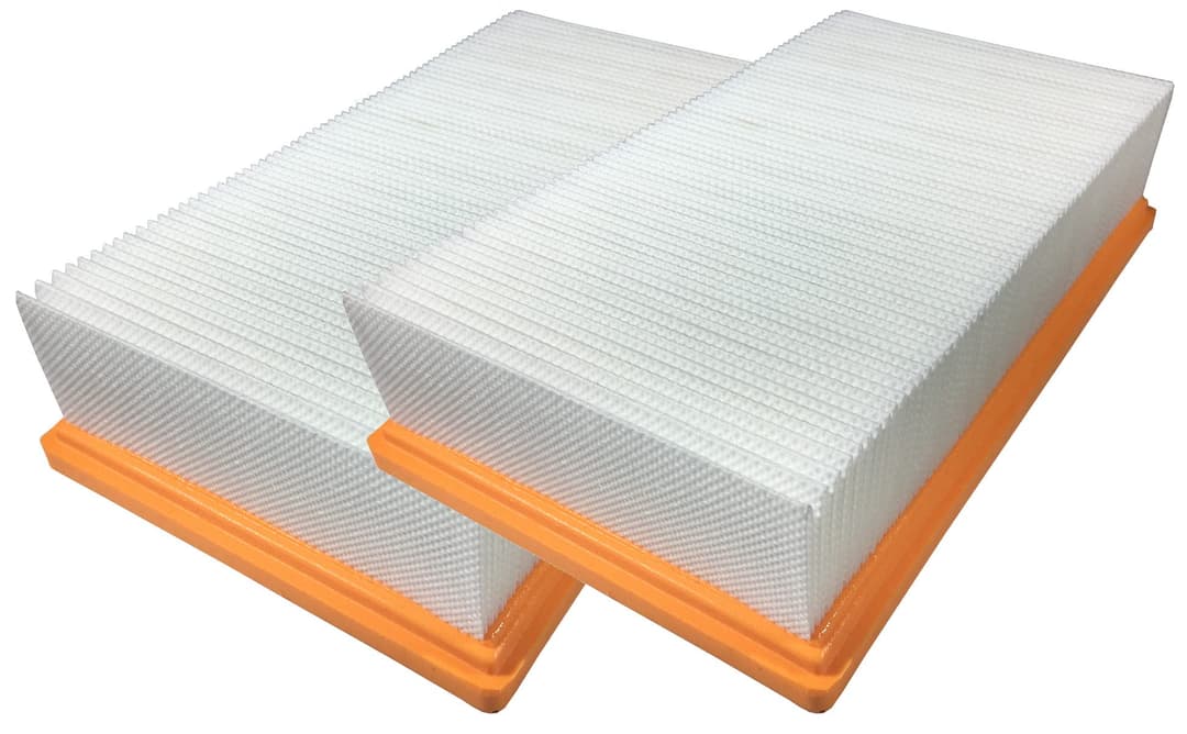 Comedes Lot de 2 filtres plissés plats en polyester pour …