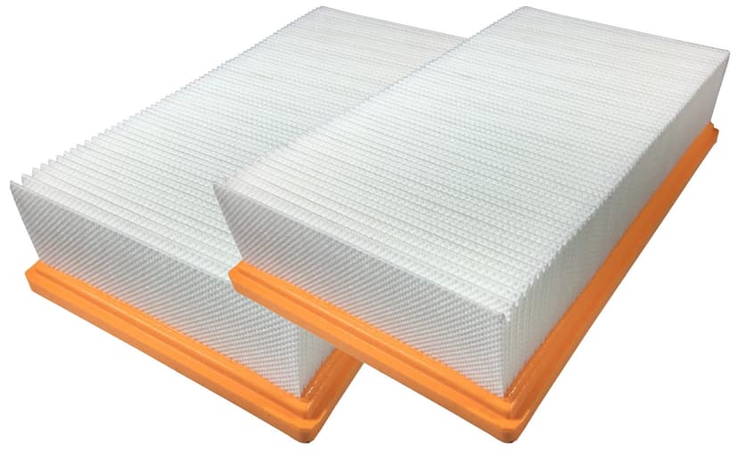 Comedes Lot de 2 filtres plissés plats en polyester pour … - 1