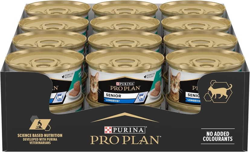 Nestle ProPlan Adult 7 + Tuna Foam / Meal Box for Senior Cats 85 g - Pack of 24 - 1