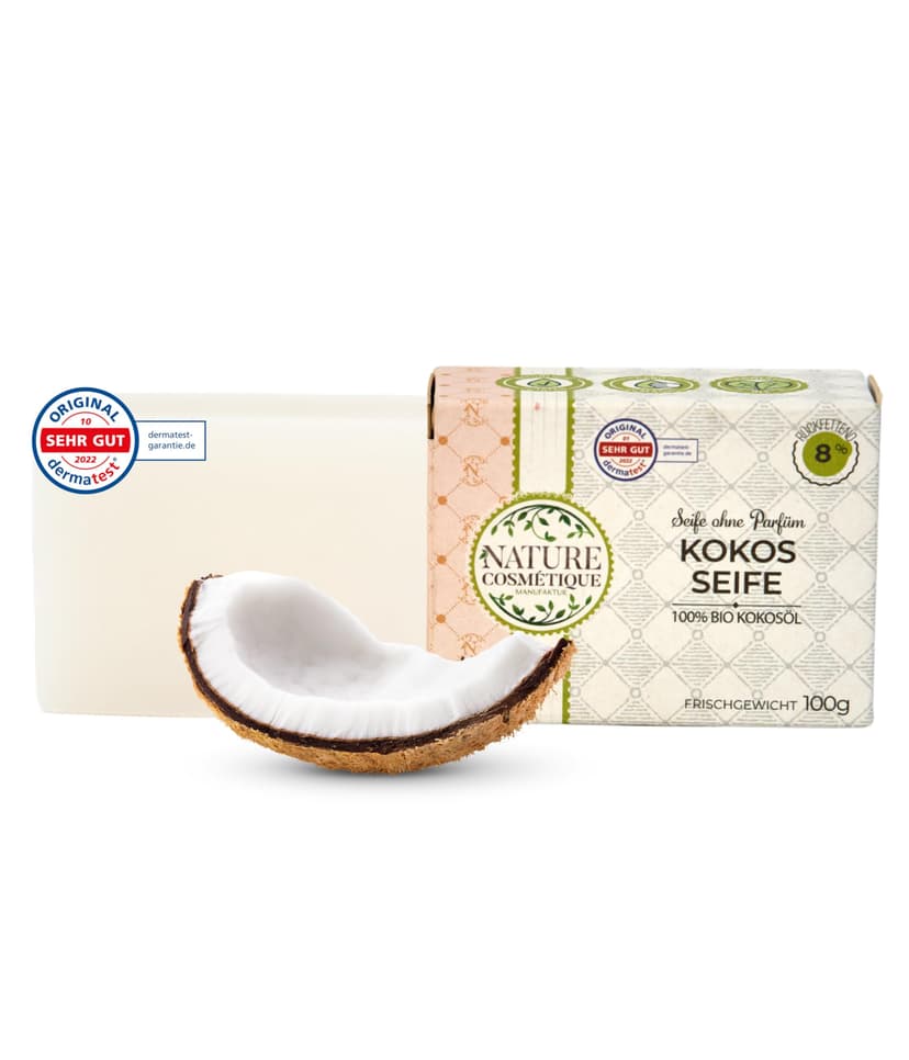 Nature Cosmétique® Solid Soap Coconut (Fragrance-Free) - … - 1