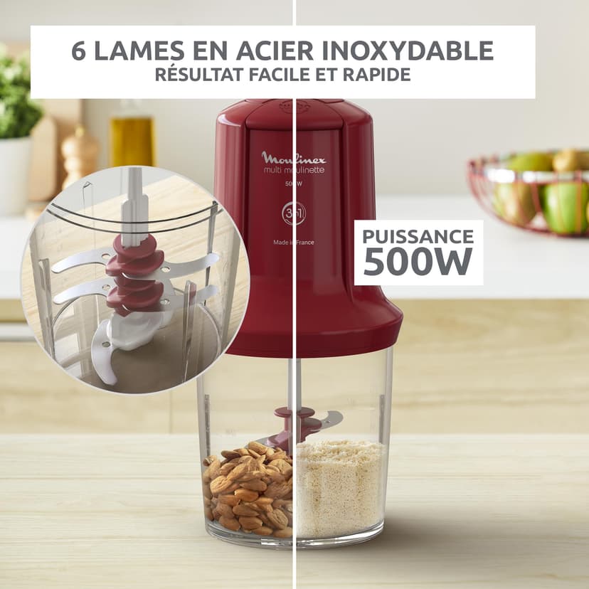 Moulinex AT714G32 3-Blade Multi Moulinette - 5