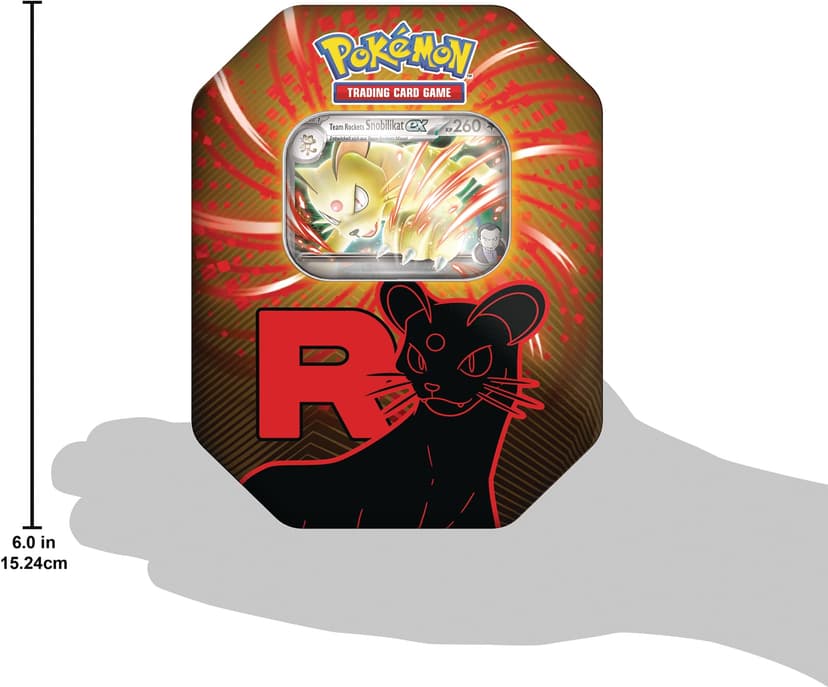 Pokémon - Trading Card Game: Tin-Box Team Rocket - Persian-ex (1 Holographic Promo Card & 4 Booster Packs) - 3